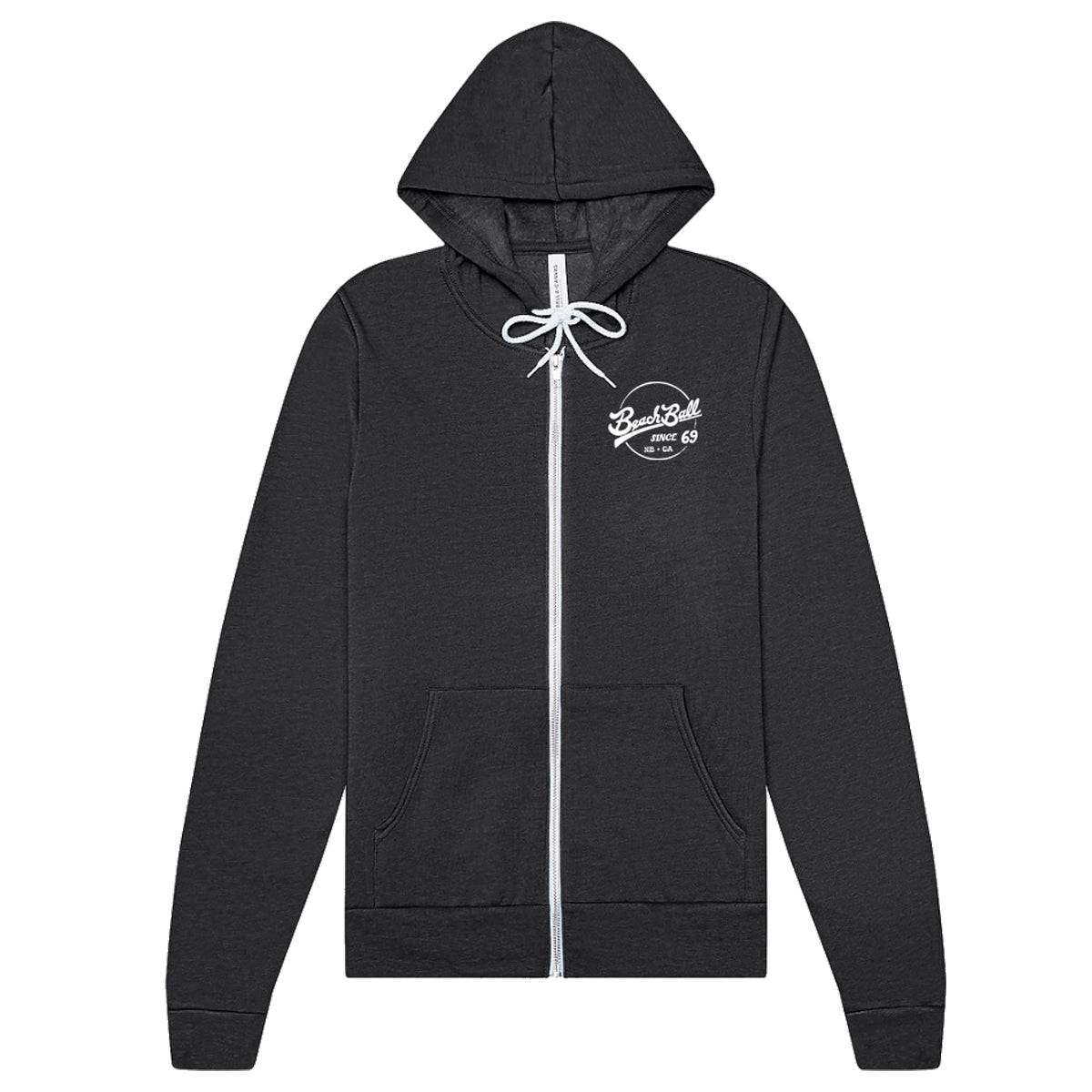 Charcoal Catalina Zip-Up Hoodie